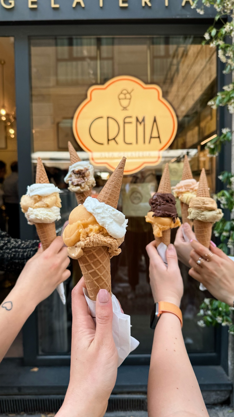 CREMA Alta Gelateria — Brera, Milano